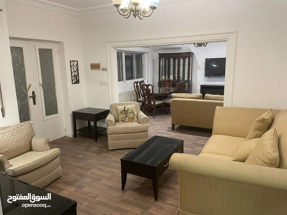 شقة مفروشة للايجار غرفتين نوم في الدوار السابع