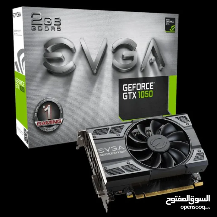 EVGA GeForce GTX 1050 2gb  - كرت شاشة gtx 1050 2gb