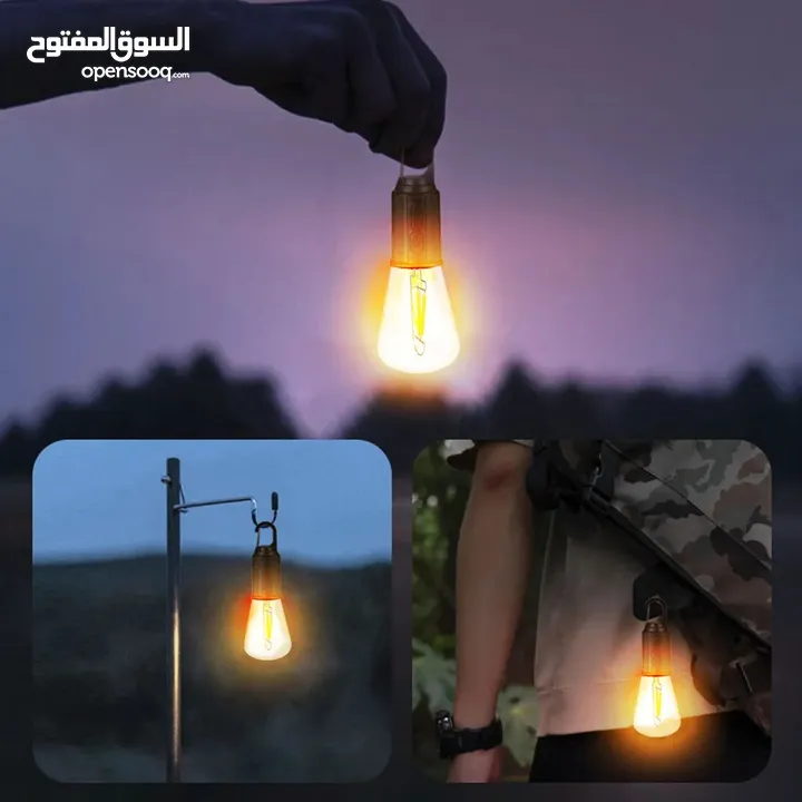 مصباح LED محمول تعليق للرحلات والتخييم