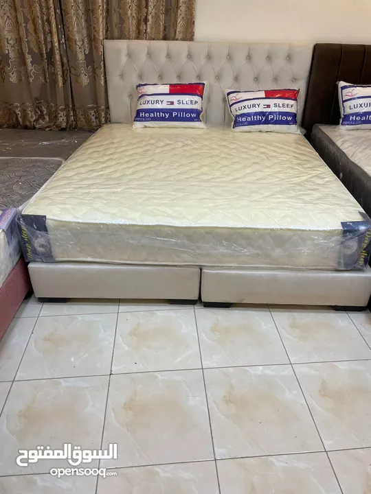 عروض نار على فرشات الزنبرك المجوز فقط 50دينار  170*190*25 200*180*25 قماش جاكار تركي مبطن