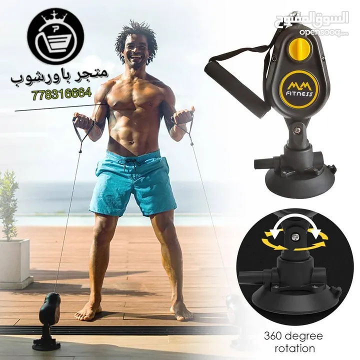 *هل تبحث عن طريقة سهلة وفعالة للحصول على جسم صحي وقوي؟ إذا كان الأمر كذلك، فإن جهاز MM FITNESS 360