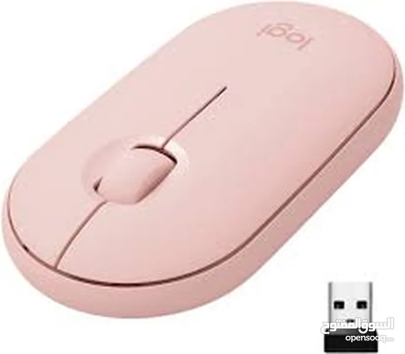 MOUSE LOGITECH PEBBLE ماوس بلوتوث من لوجتيك  