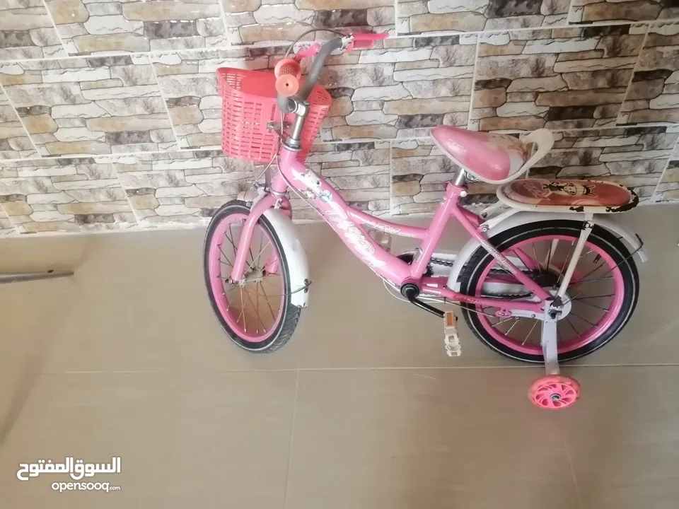 بسكليتين بحاله جيده قياس 16