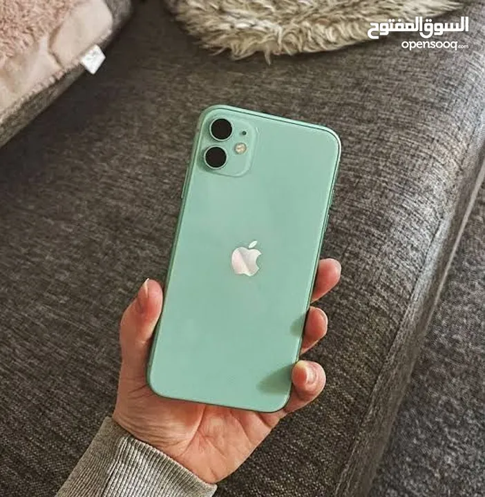 موبيل iPhone 11 مستعمل شهرين بس