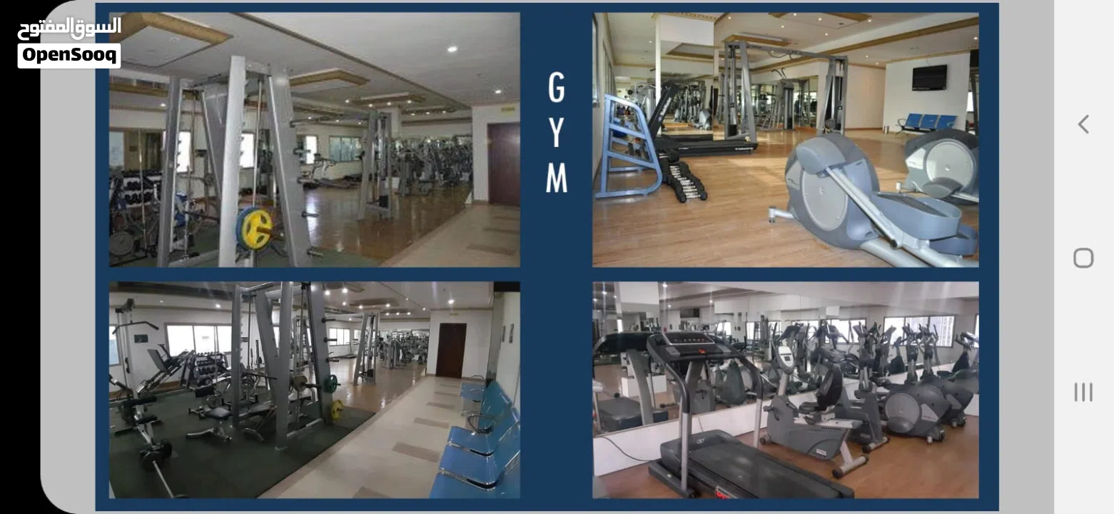 شقة كبيرةمفروشه في الجفيرمن غرفتين تملك حر للبيع