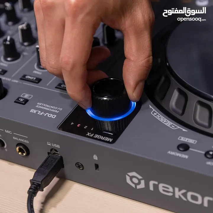 جهاز دي جي بايونير جديد - مناسب جدا للمبتدئين و المحترفين  Pioneer DJ DDJ-FLX6-GT 4Deck (New in Box)