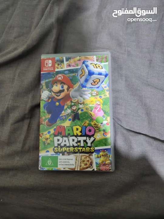 لعبة نينتندو سويتش super Mario party superstarsنينتندو سويتش مع كينترولار