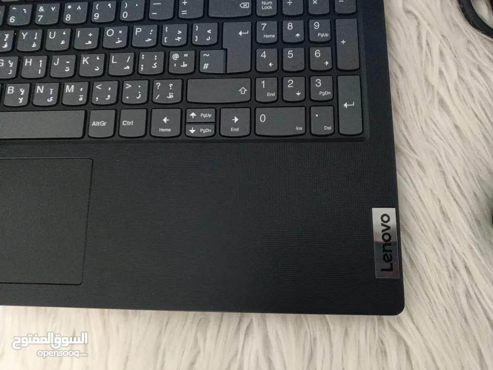 لابتوب لينوفو موديل 2023 لون اسود قصة حديثة معالج core i3 الجيل الحادي عشر رامات 8 جيجا3200 تردد  ها