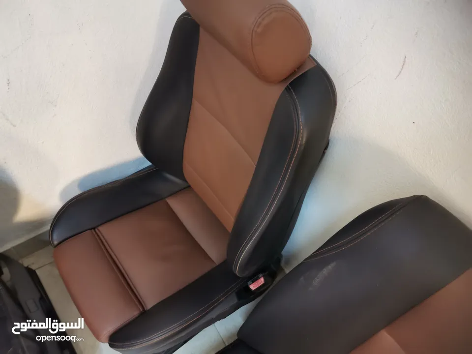 كراسي دب E39 ريكارو كهربه مدفيه