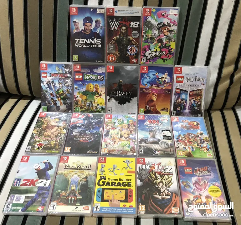 أشرطة ألعاب ننتندو سويتش - Nintendo Switch Games