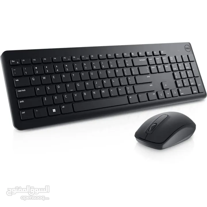 Dell KM-3322W Wireless Keyboard and Mouse Combo كومبو ديل كيبورد وماوس اصلي