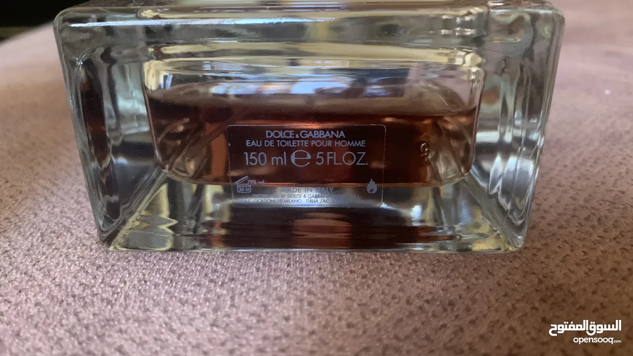 Dolce&gabbana عطر ناقص منه الربع فقط و بسعر ممتاز