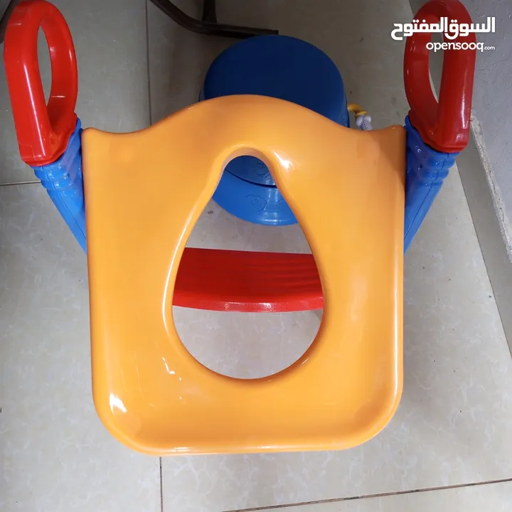 كرسي حمام اطفال صغير + كرسي كبير لتنظيف الطفل