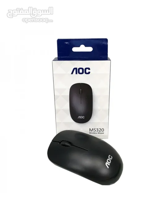 mouse AOC MS320 WIRELESS ماوس وايرلس بمواصفات رائعة من او اه سي 