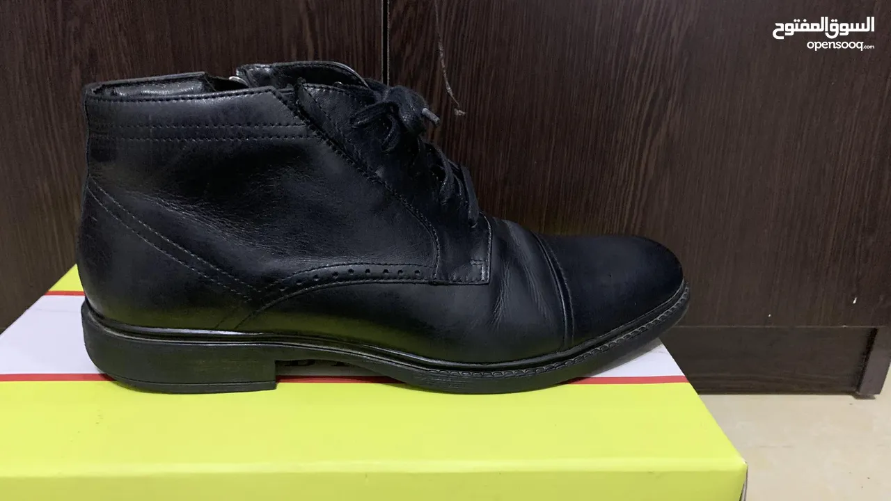 black formal shoes (used 2 times)