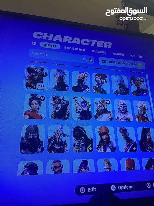 بيع حساب فورت نايت ب 170