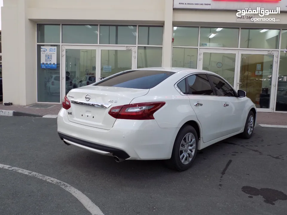 NISSAN ALTIMA/2018/WHITE/GCC