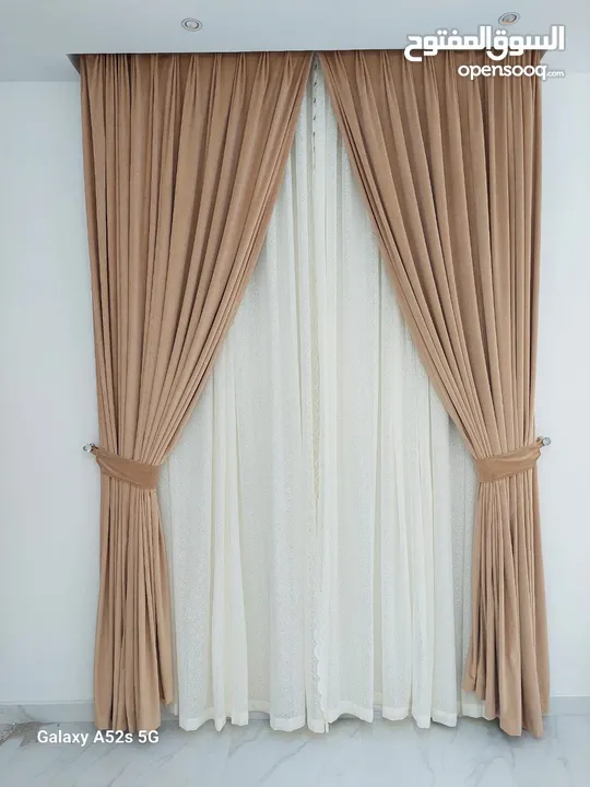 New curtain every size and colour avaliable
