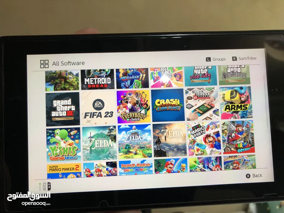ننتندو سويتش إصدار أول معدل مع 3000 لعبة- Modded Switch v1