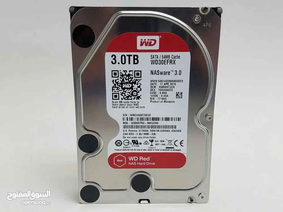 هاردسك 3tera من افضل واغلى الأنواع wd red