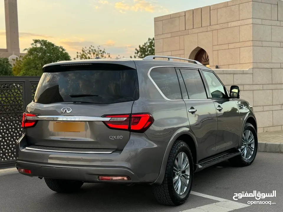 انفينيتي QX80 بحالة الوكالة وبسعر ممتاز جدا