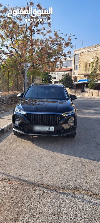 هونداي سنتافي 2020 دهان شركة الاصلي،6+1 ترخيص وتامين شامل