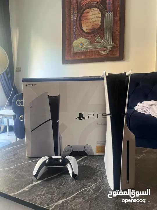 بليستيشن فايف ‏PS5 سيدي ‏ استعمال ثلا اشهر ولا خدش
