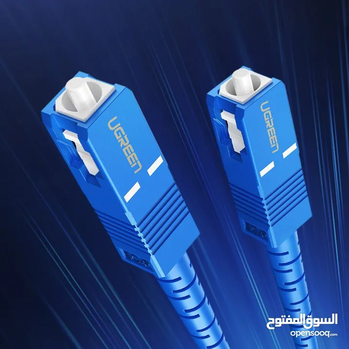 UGREEN SC-SC single-mode patchcord optical fiber- 3M سلك الياف بصرية باتشكورد 3