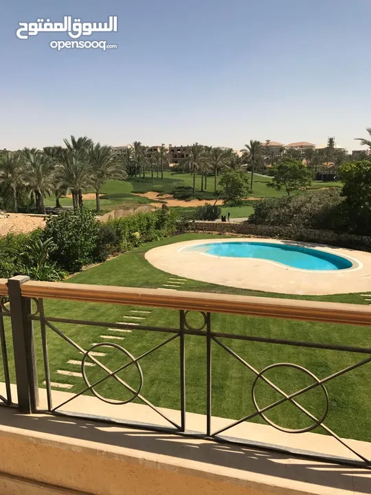 Katameya dunes stand alone with swimming pool. فيلا بحمام سباحة بفيو مفتوح