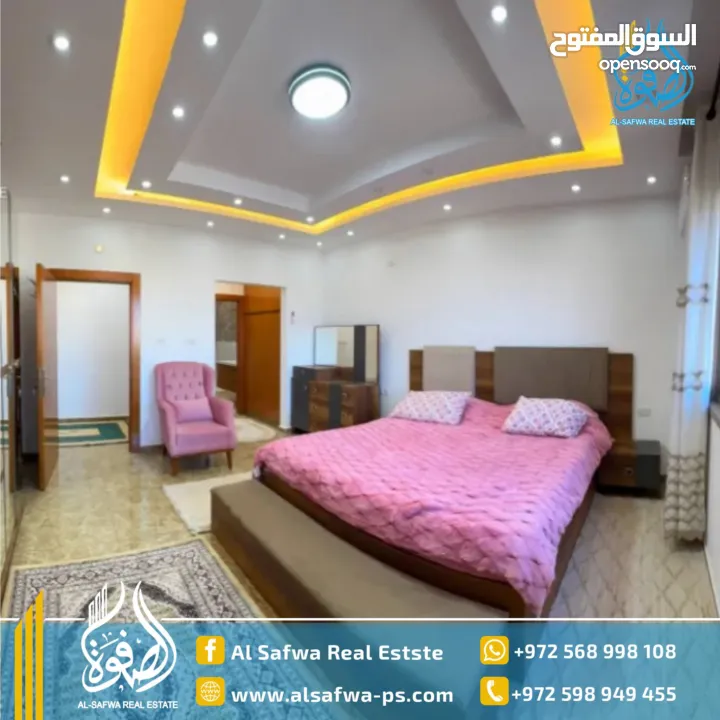 روف مميز جدا للايجار وسط البلد مساحه كبيره مناسبه لراحتك وراحه عائلتك