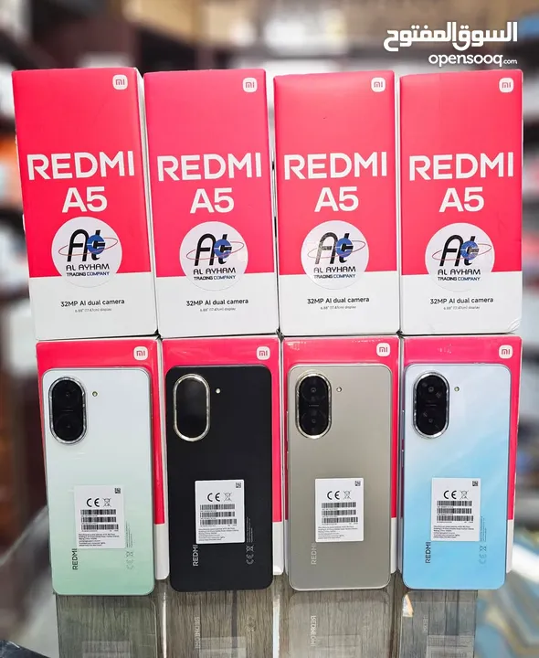 جديد مكفول سنه 128g 8ram Redmi A5