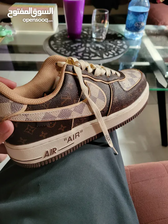 Louis Vuitton X Nike Air Force 1 premium  brand new