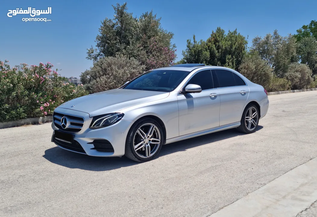 Mercedes Benz E200- AMG Full option دهان شركة فل اوبشن مميزة جدا جدا