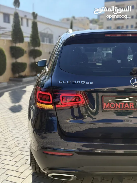 مارسيدس GLC 300DE ترخيص 2022 محرك 2000 هايبرد (ديزل وكهرباء) جير أوتوماتيك 321 حصان