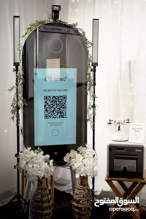 Photobooth mirror -فوتوبوث