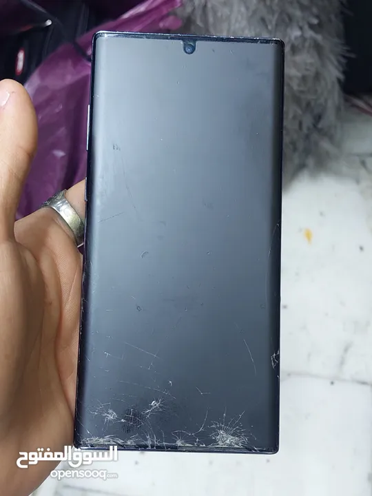جهاز نوت 10 بلص 5g جهاز شغال 100 %استخدام شخصي