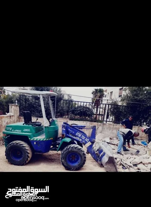 مداحل و جرافات لإيجار جرافه مدحله صغيره
