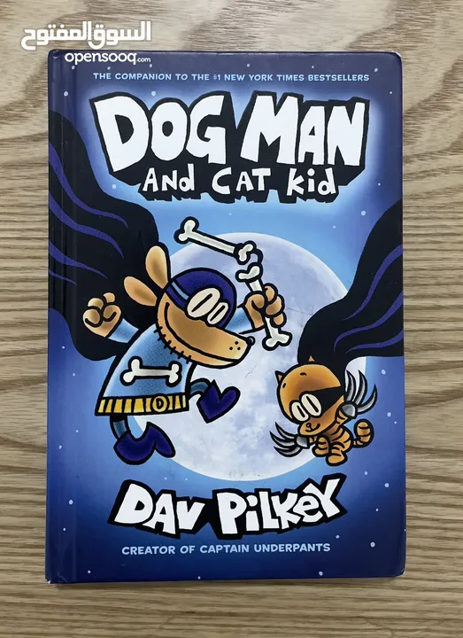 Dog Man books by Dav Pilkey including the Dog Man’s best seller “The Scarlet Shedder” (12 Books)