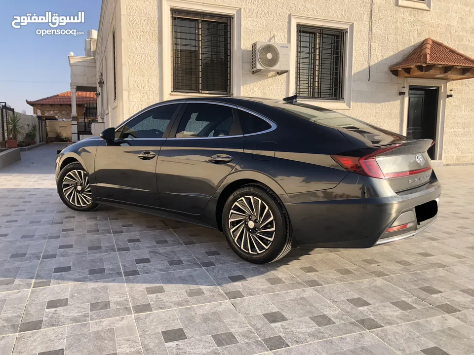 هيونداي سوناتا هايبرد 2020 فحص كامل ممشى قليل بحالة الوكالة للبيع بسعر مغري