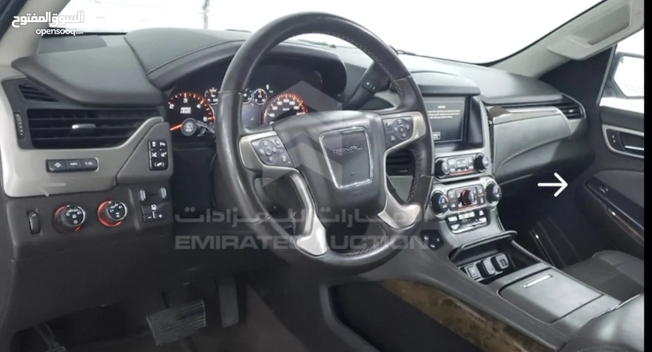 GMC Yukon Denali 2015  Without engine car is on full service, no engine