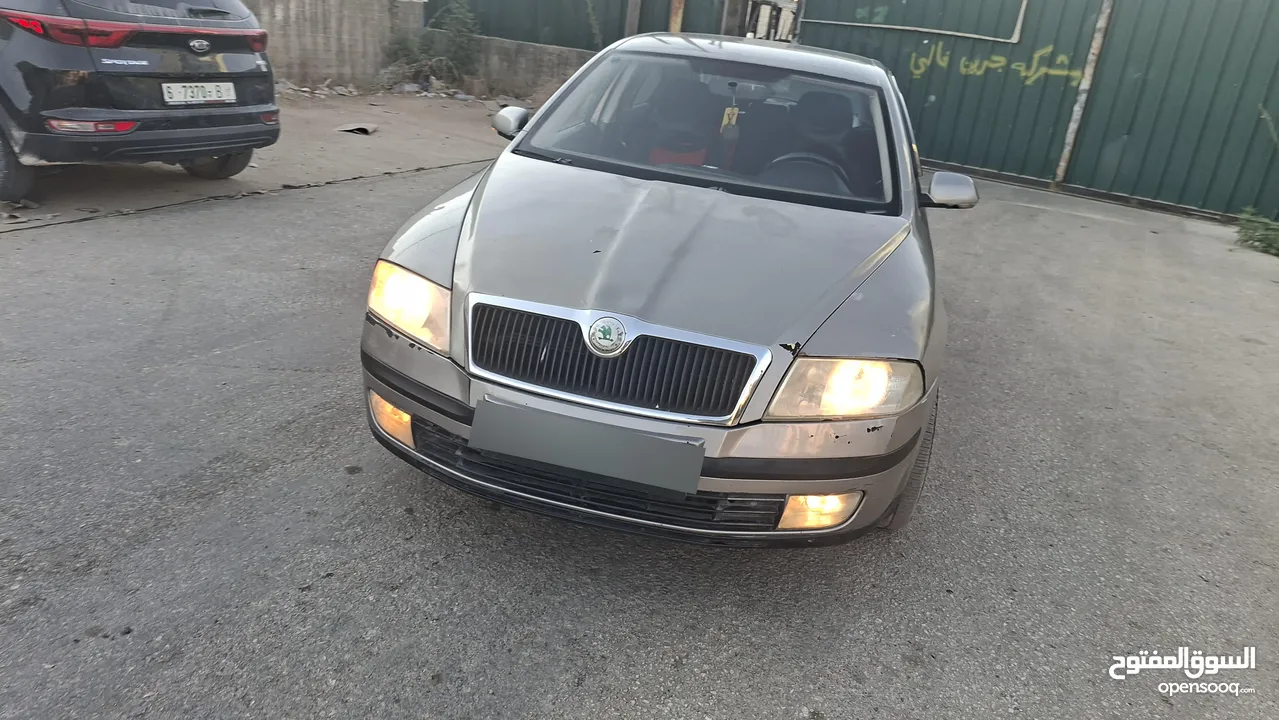 سكودا نيو موديل 2008ديزل _ماتور 1900تربوا_غيار عادي فحص نظيف وسعرحرق كاش وقت المعاينة قطارة سوللر
