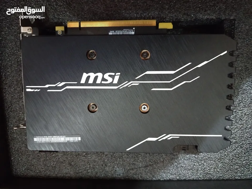 RTX MSI VENTUS 2060 6GB OC  وكالة GDDR6