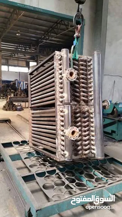 بويلرات بخار وتنكات ومداخن