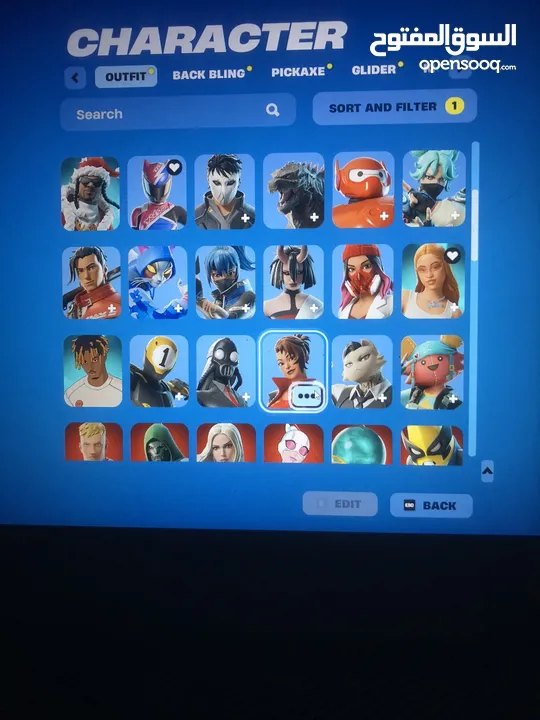 حساب ايبك قيمز وحساب فورت نايت سيزون ثالث وطور الزومبي  للبيع بسعر مرتب