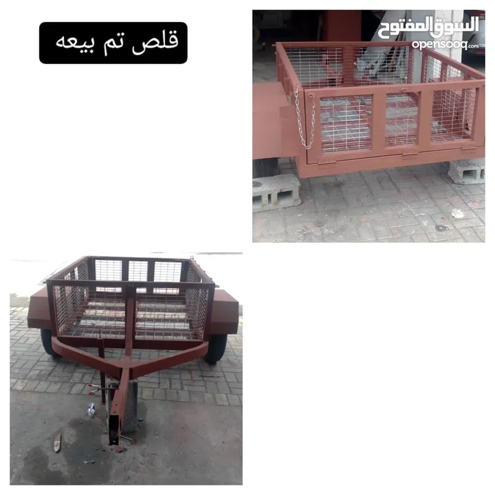 للبيع تيلر 20 قدم جديد كليا مطلي جلفنة الحديد +صندوق سلندرات