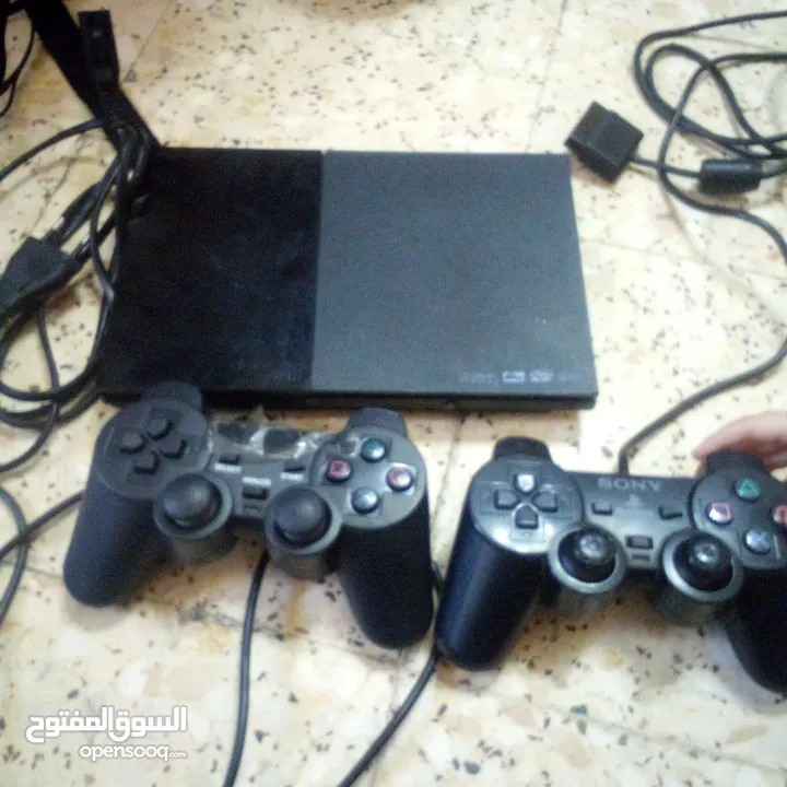 بلايستيشن 2 بحاله جيده للبيع بسعر مغري