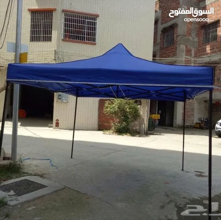 مظلات كازبو شمسية للسيارات للمحلات للبسطات للحفلات للرحلات للفلل  قياس 6*3 متر