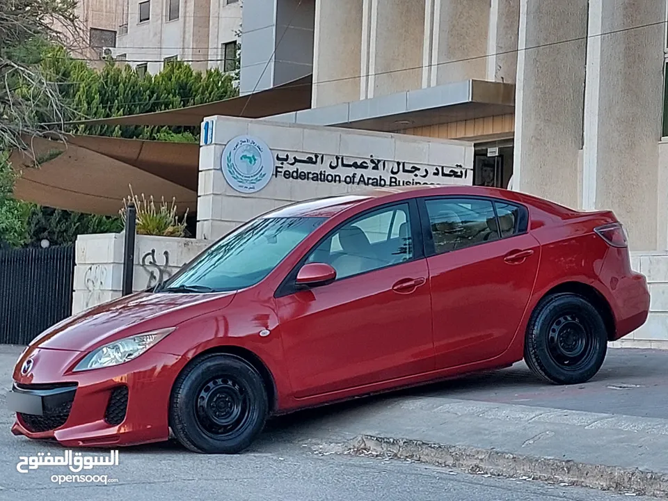 مازدا زوم 3 موديل 2014 خمري // مميزة جدآ