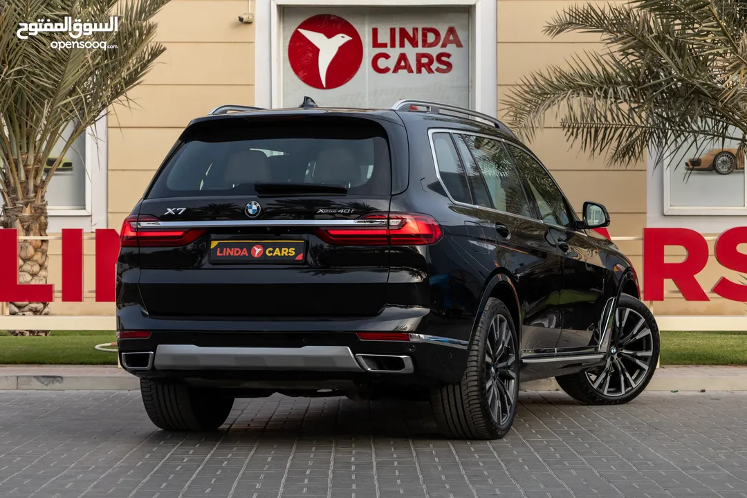 BMW X7 xDrive40i (LOW MILEAGE) 2020 GCC under Agency Warranty and Service Contract