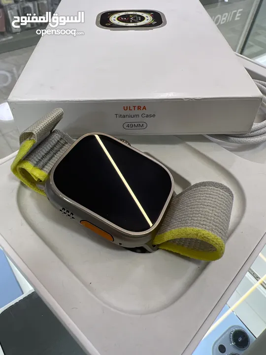 Apple watch ultra 1 used ساعة ابل مستخدمة وكالة بحالة ممتازة بدون أي خدوش